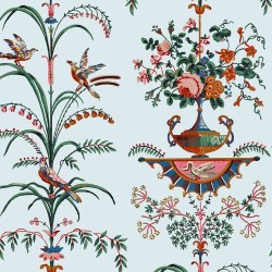 Wallpaper Directoire Arabesques by https://www.decormural.fr