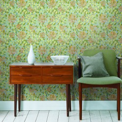 Wallpaper Honeysuckle by https://www.decormural.fr/