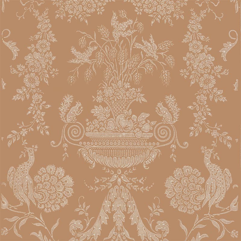 Damask wallpaper