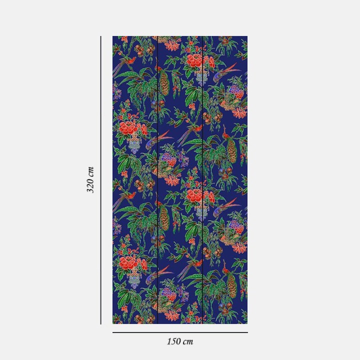 Mandarin garden Wallpaper