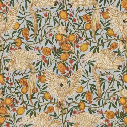 Pomegranates and cockatoos Wallpaper - Walter Crane