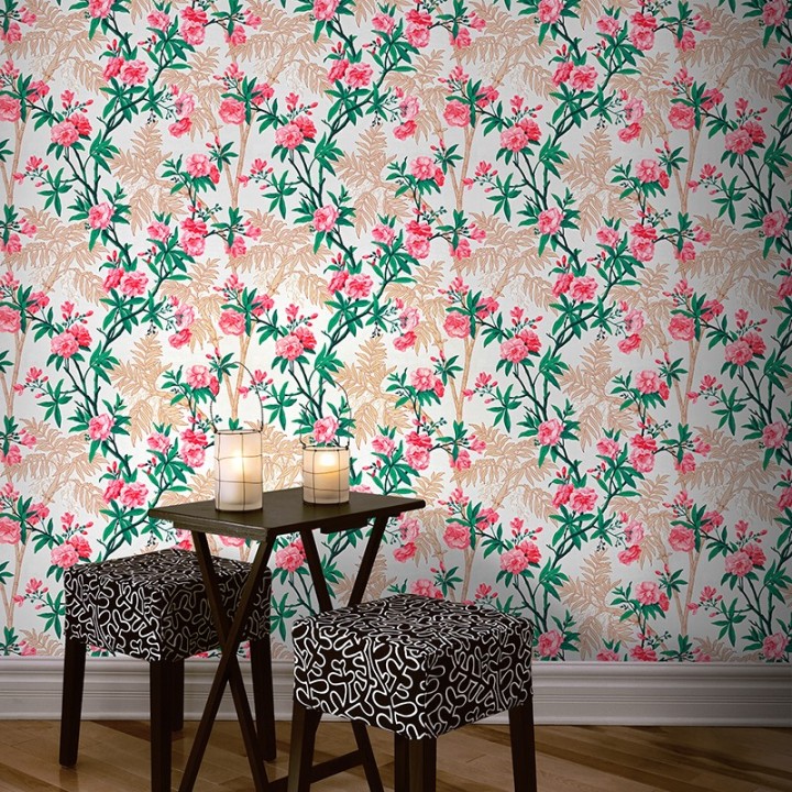 Papier peint Fleurs de pêchers