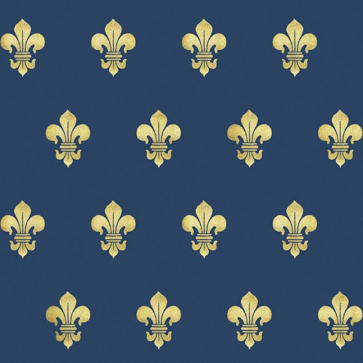 Jean - Papier peint tapisserie Fleur de Lys.