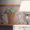 Frieze Angelots and bouquets  Wallpaper