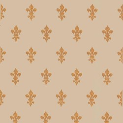 Henri - Papier peint tapisserie Fleur de Lys.