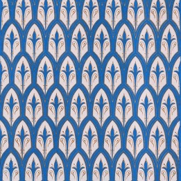 Philippe - Papier peint tapisserie Fleur de Lys.