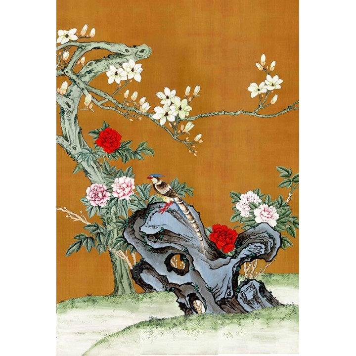 Chinese Wallpaper Panel