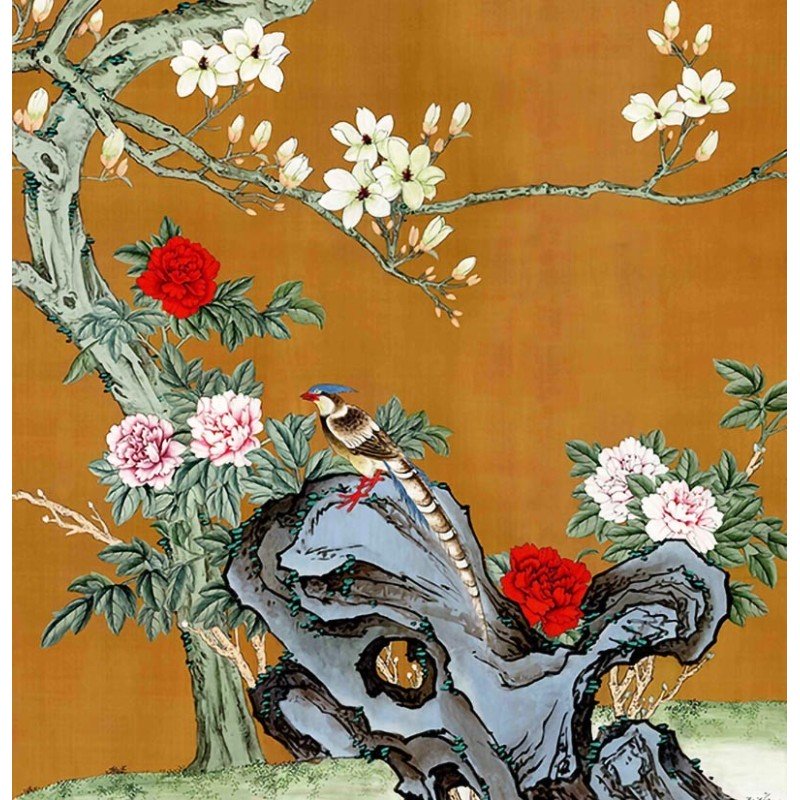 Chinese Wallpaper Panel
