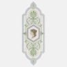 Medallion wallpaper Parthenon Frescoes Left Figure