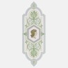Medallion wallpaper Parthenon Frescoes Right Figure