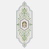 Medallion wallpaper Parthenon Frescoes Face Figure
