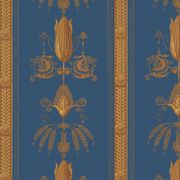 Papier peint Empire Cygnes et Epis de Blé