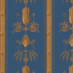 Empire Swans and Wheat Ears wallpaper