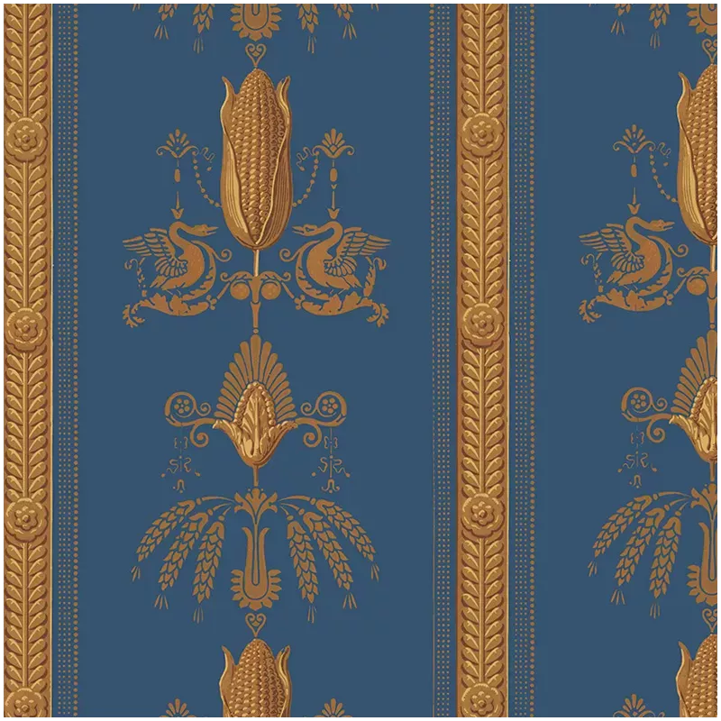 Empire Swans and Wheat Ears wallpaper.