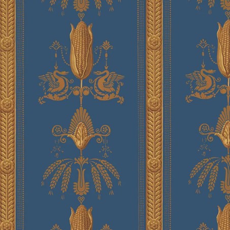 Empire Swans and Wheat Ears wallpaper.