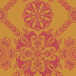 Empire Rosettes Wallpaper