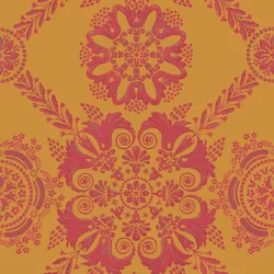 Papier peint Empire Rosaces