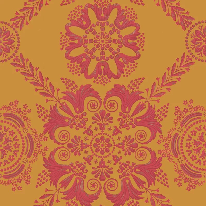 Empire Rosettes Wallpaper