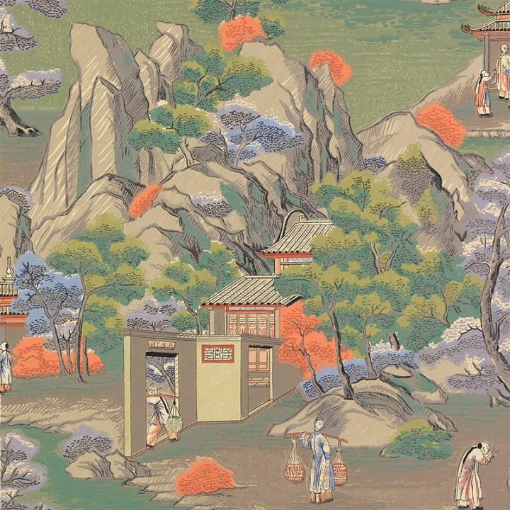 Papier peint chinoiserie