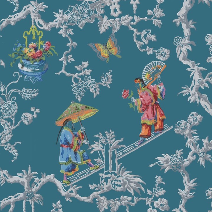 Papier peint chinoiserie