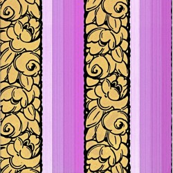 Papier peint Arabesque directoire craquelé