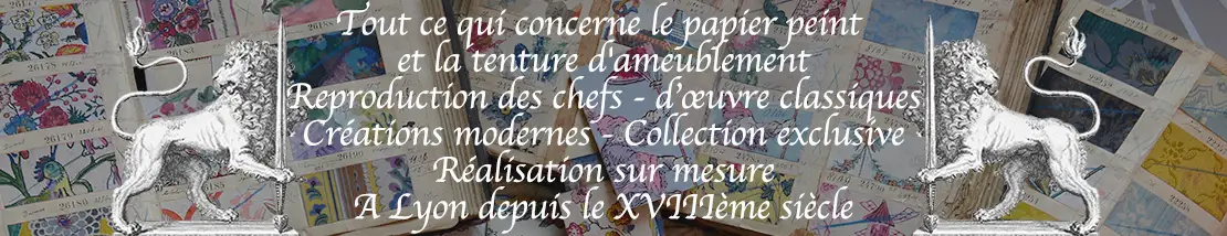 Tout ce qui concerne le papier peint et la tenture d'ameublement